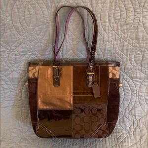 COACH PATCHWORK BAG STYLE NO. F06J-F10432